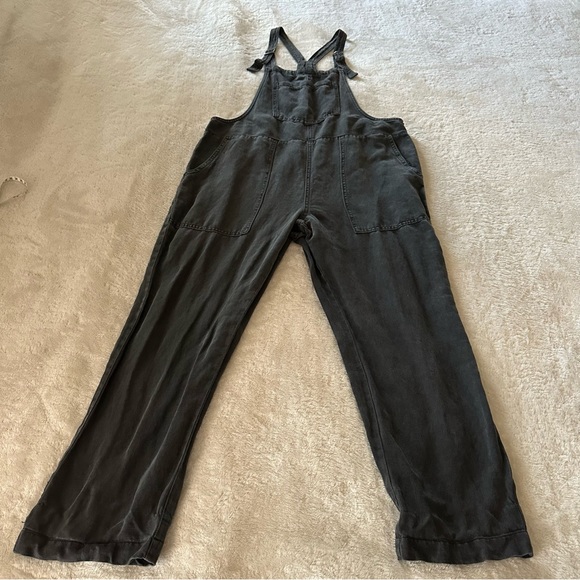 aerie Pants - Aerie Lounge Charcoal Gray Overalls Size Medium